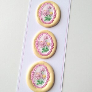 Sigilli di ceralacca Lotus/Set di 3 sigilli di ceralacca/Cartoleria/Carta da regalo