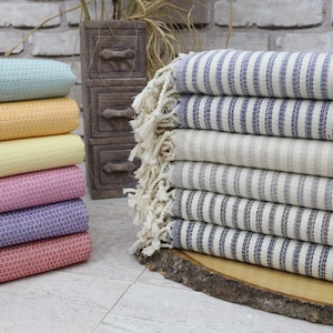 Turkish Towel,Turkish Peshtemal,40&quot;x75&quot;,Wholesale Towel,Beach Towel,Bath Decor,Cotton Towel,Gifts For Her,Gifts For Him,Hammam Towel