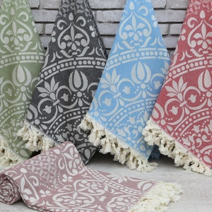 Turkish Blanket,Turkish Throw,87&quot;x95&quot;,Decorative Bedspread,Home Decor,Personalized Gift,Wholesale Blanket,Sofa Cover,Bed Decor,Throws