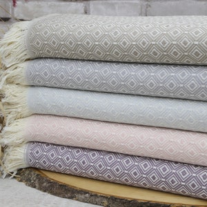 Turkish Blanket,Wholesale Blanket,Turkish Throws,Wedding Gift,79&quot;x95&quot;,Turkish Bedspread,Decorative Bed Cover,Handmade Sofa Cover,Throws