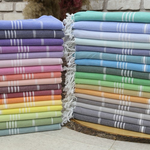 Personalized Turkish Beach Towel Gift Christmas Gift Etsy