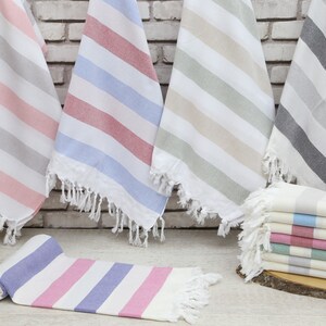 Turkish Towel,Personalized Gift,40&quot;x67&quot;,Cotton Towel,Dual Color Towel,Beach Towel,Holiday Towel,Sand Free Towel,Quick Dry Towel,Peshtemal