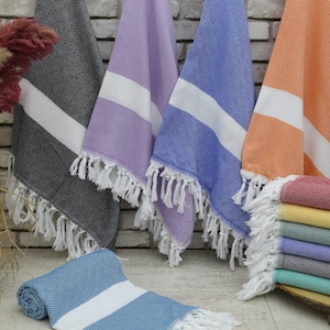 Turkish Towel,Peshtemal Towel,40&quot;x70&quot;,Bridal Party Gift,Gifts For Her,Gifts For Him,Bath Towel,Beach Towel,Wholesale Towel,Cotton Towel