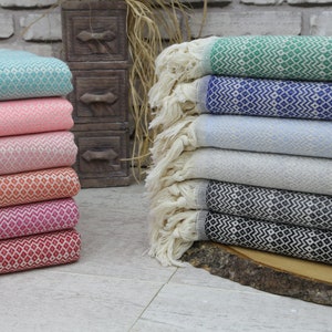 Personalized Turkish Towel, Bath Towel, 40&quot;x70&quot;, Bachelorette Beach Towel, Wholesale Towel, Hammam Towel, Pool Towel, Special Gifts For Her