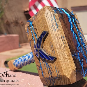Thor Lightning Hammer™ Custom Hardwood Military PCS, or Impact award