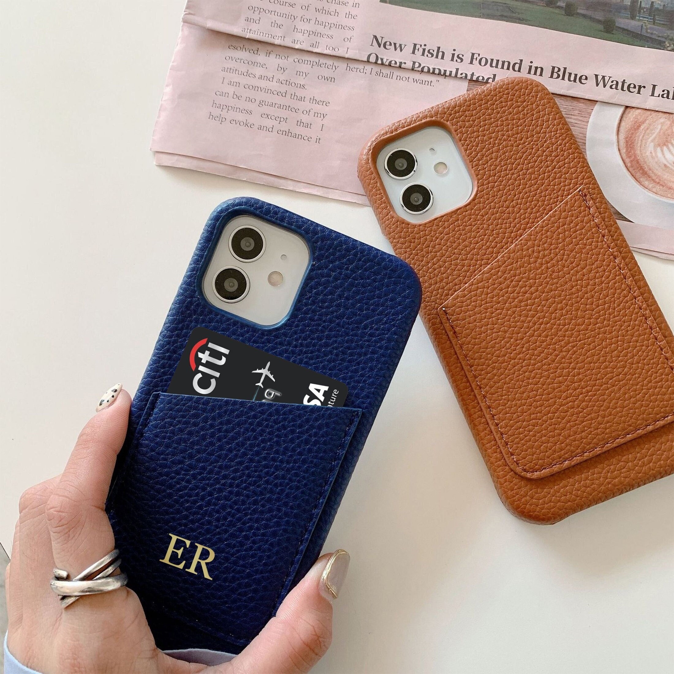 Designer IPhone Phone Cases 15 14 Pro Max Luxury LU Leather Card Slot  Holder Wallet High Quality 18 17 16 15pro 14pro 13pro 13 12pro 12 11 XS 7 8  Plus Purse With Logo Box From 2,11 €