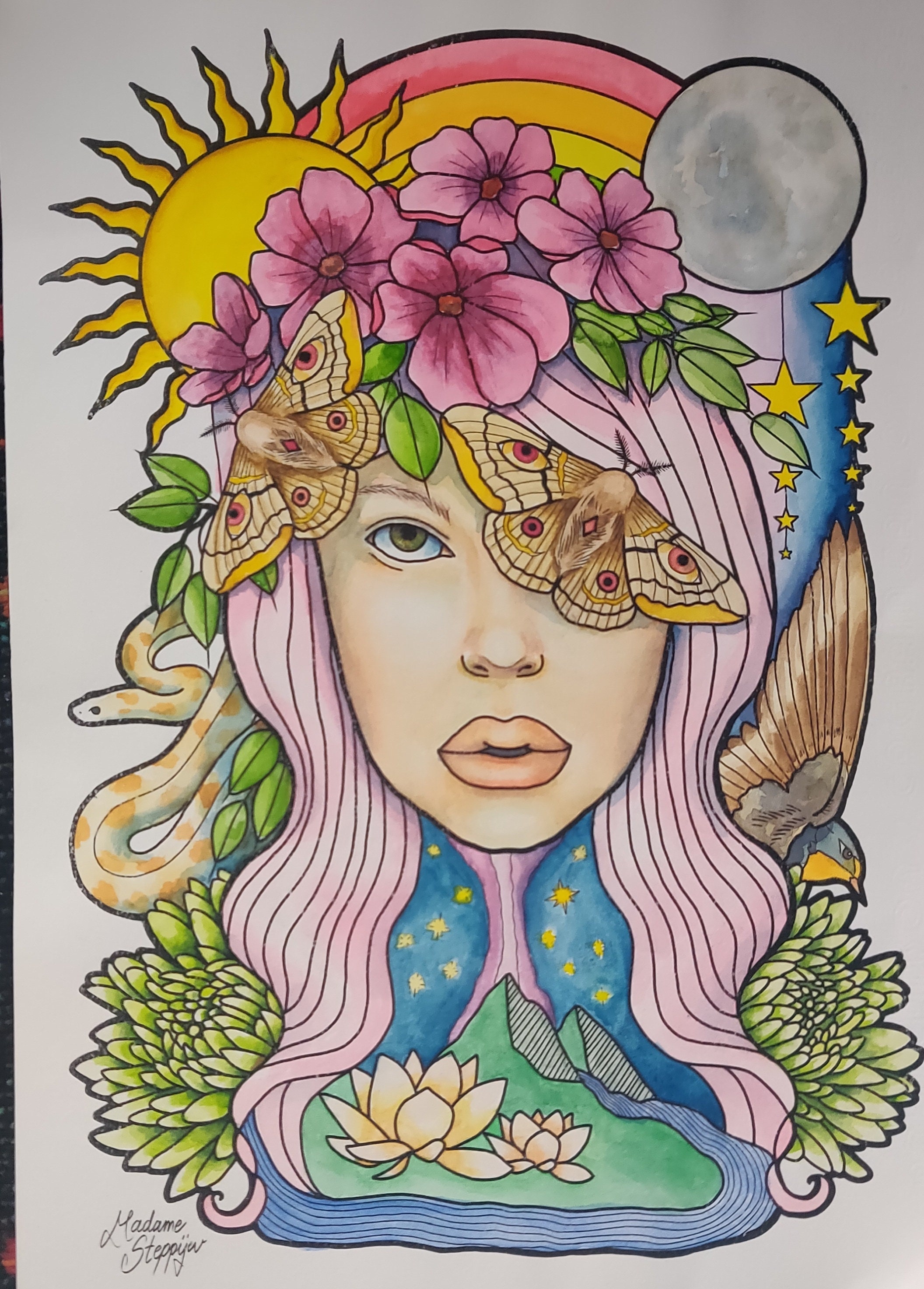 Printable Coloring Page - Etsy