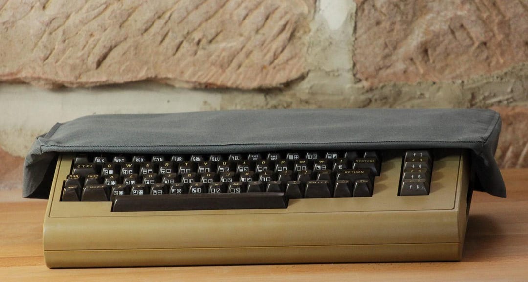 Commodore C64 / VC20 / C16 Dust Cover – Handmade Color Choice Retro ...