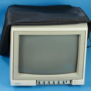 Housse anti-poussière pour moniteur Commodore 1084 – Housse rétro faite main – Choix de couleurs – Protection pour ordinateur vintage
