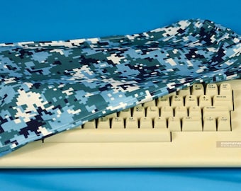 Commodore C64 II Dust Cover – PIXEL CAMOUFLAGE edition- Handmade Color Choice Retro Cover – Vintage Computer Protection”