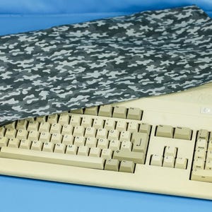 Commodore Amiga A500 Dust Cover – Handmade Retro Cover – Camouflage – Color Choice – Vintage Computer Protection