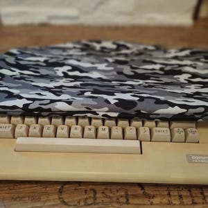 Commodore C64 II / C64C / THE C64 Ultimate- Dust Cover – Handmade Retro Cover – Camouflage – Color Choice – Vintage Computer Protection