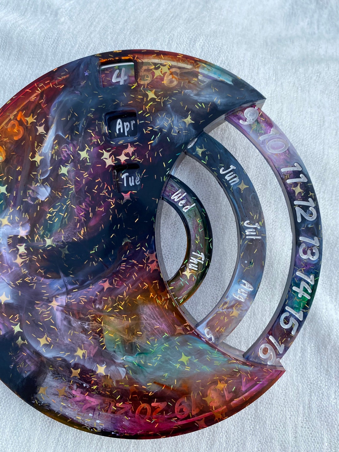 Resin Perpetual Calendar - Etsy