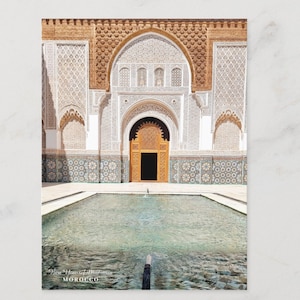 Carte postale Ben Youssef Madrassa Maroc