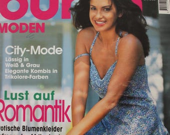 Burda Moden 5/ 1995  Anleitungen ,Schnittbogen, Modezeitschrift Modeheft Nähzeitschrift Vintage