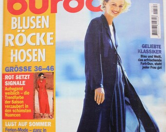 Magazine Burda Automne-Hiver 1999 - Modèles Chemisiers, Pantalons, Jupes Chic, Occasion