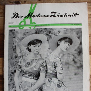 The Modern Cut Issue 3 1960 Fashion Magazine Fashion Booklet Sewing Magazine Fashion Magazine