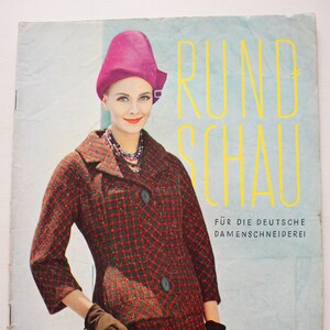 Rundschau 11/1960 fashion magazine fashion magazine sewing magazine fashion magazine
