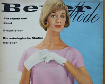 Beyer Moden 4/ 1961   mit Schnittmustern , Modezeitschrift  Modeheft Nähzeitschrift  Modemagazin Modejournal