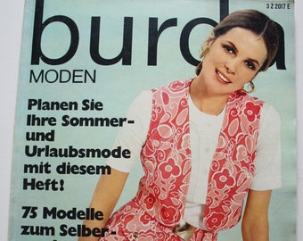Burda Moden 4/ 1970    Anleitungen ,Schnittbogen , Modezeitschrift  Modeheft Nähzeitschrift  Modemagazin