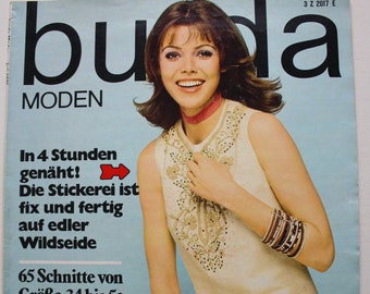 Burda Moden 7/ 1970 with instructions, pattern sheets, fashion magazine, sewing magazine, fashion magazine