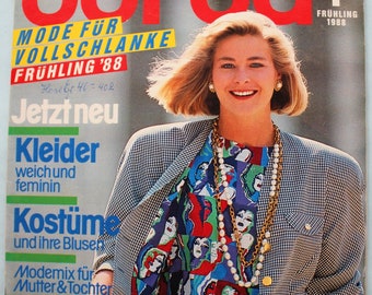 Magazine De Couture Burda Mode Grandes Tailles N°E474 - Année 1979, Complet Avec Patrons, Occasion