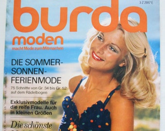 Burda Moden 5/ 1972    Anleitungen ,Schnittbogen , Modezeitschrift  Modeheft Nähzeitschrift  Modemagazin