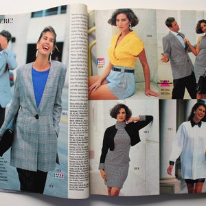 Burda Moden 4/ 1992 Anleitungen ,Schnittbogen , Modezeitschrift Modeheft Nähzeitschrift Modemagazin Bild 4