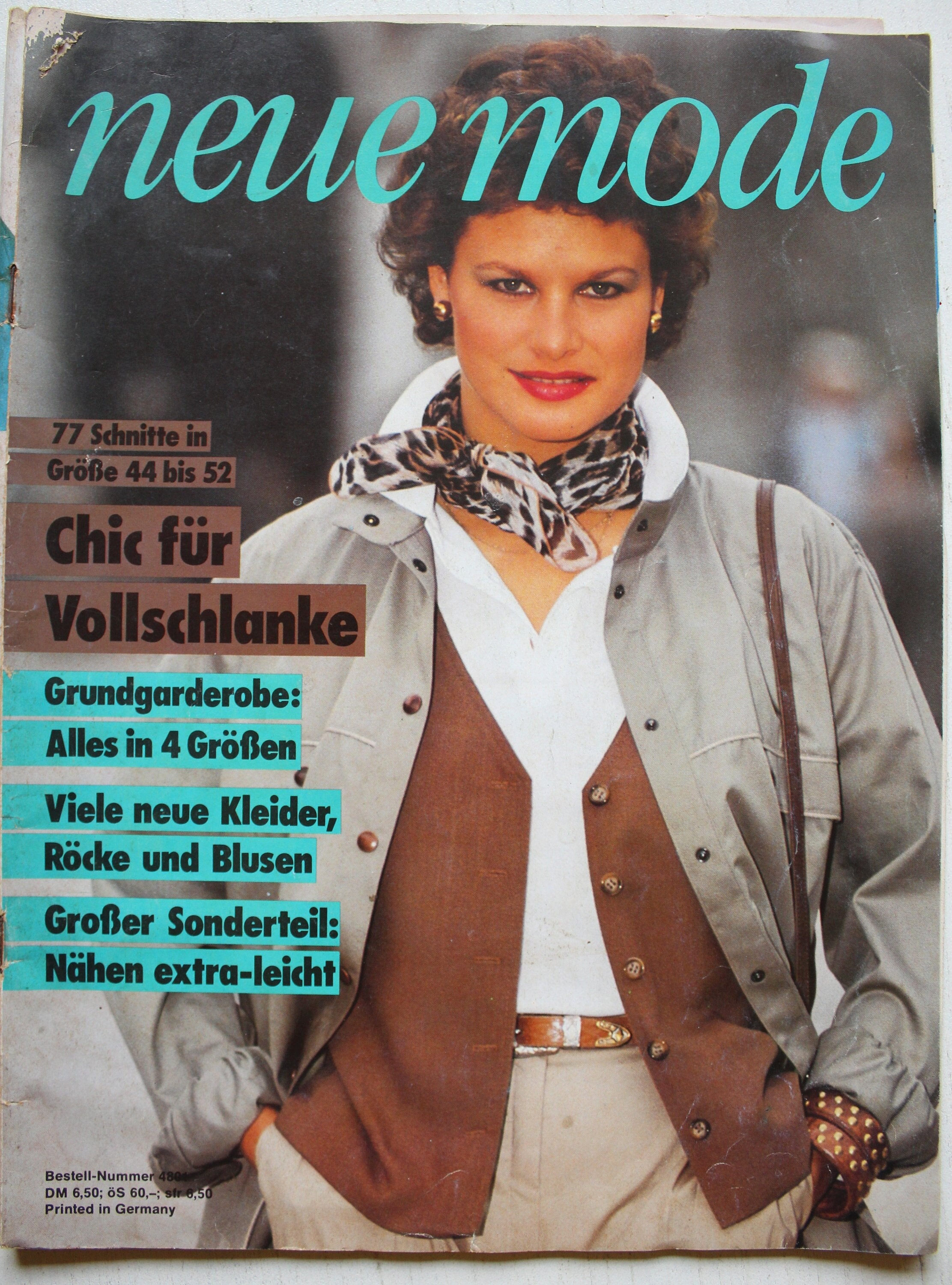 Magazine Burda Moden – La Grande Parade Du Plein été – Édition De Juillet 1983 – Collector