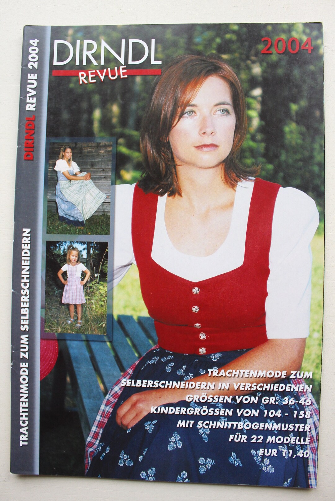 Dirndl Revue 2004 Pattern Sheet, Fashion Magazine, Fashion Magazine ...