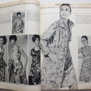 Burda Moden 7/ 1969 instructions, feuilles à découper, magazine de mode, livret de mode, magazine de couture, magazine de mode image 9