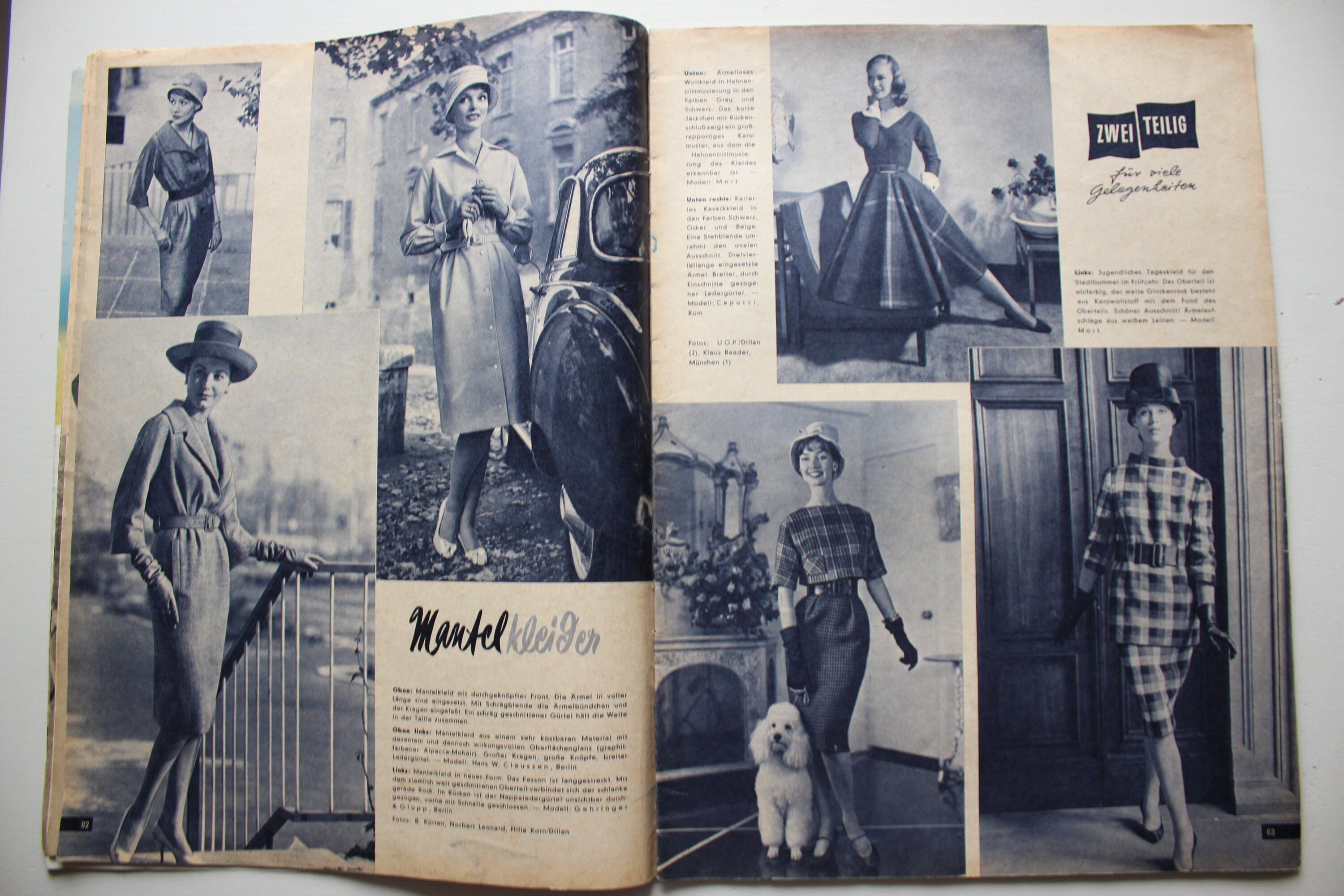 Rundschau 3/1960 Fashion Magazine Fashion Magazine Sewing