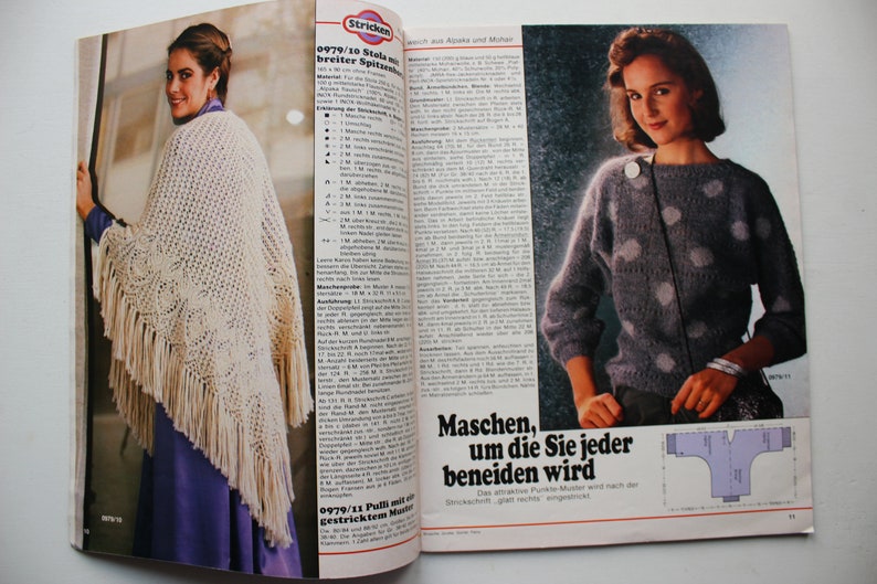 Burda needlework booklet 9/1979 instructions, sheets, fashion magazine, fashion magazine, sewing magazine, fashion magazine image 3