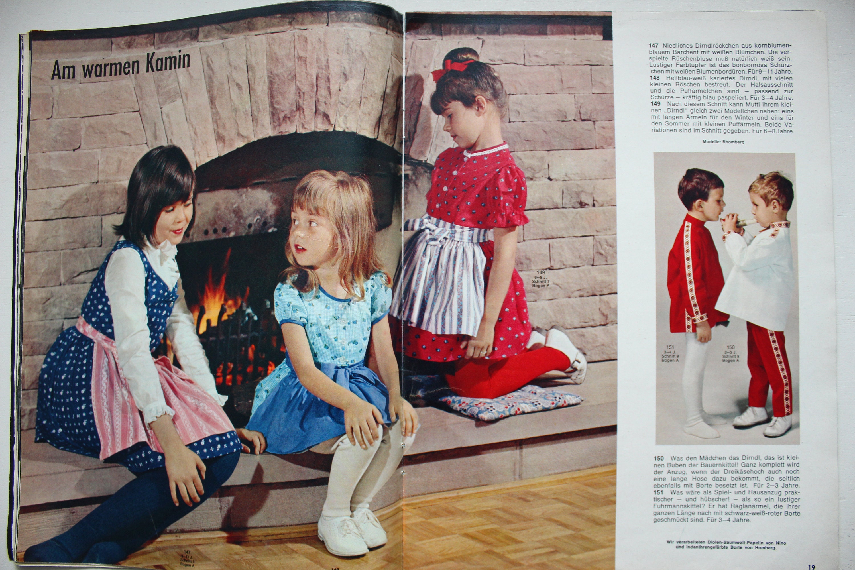 Burda Children's Fashion Autumn Winter 1963 - Etsy