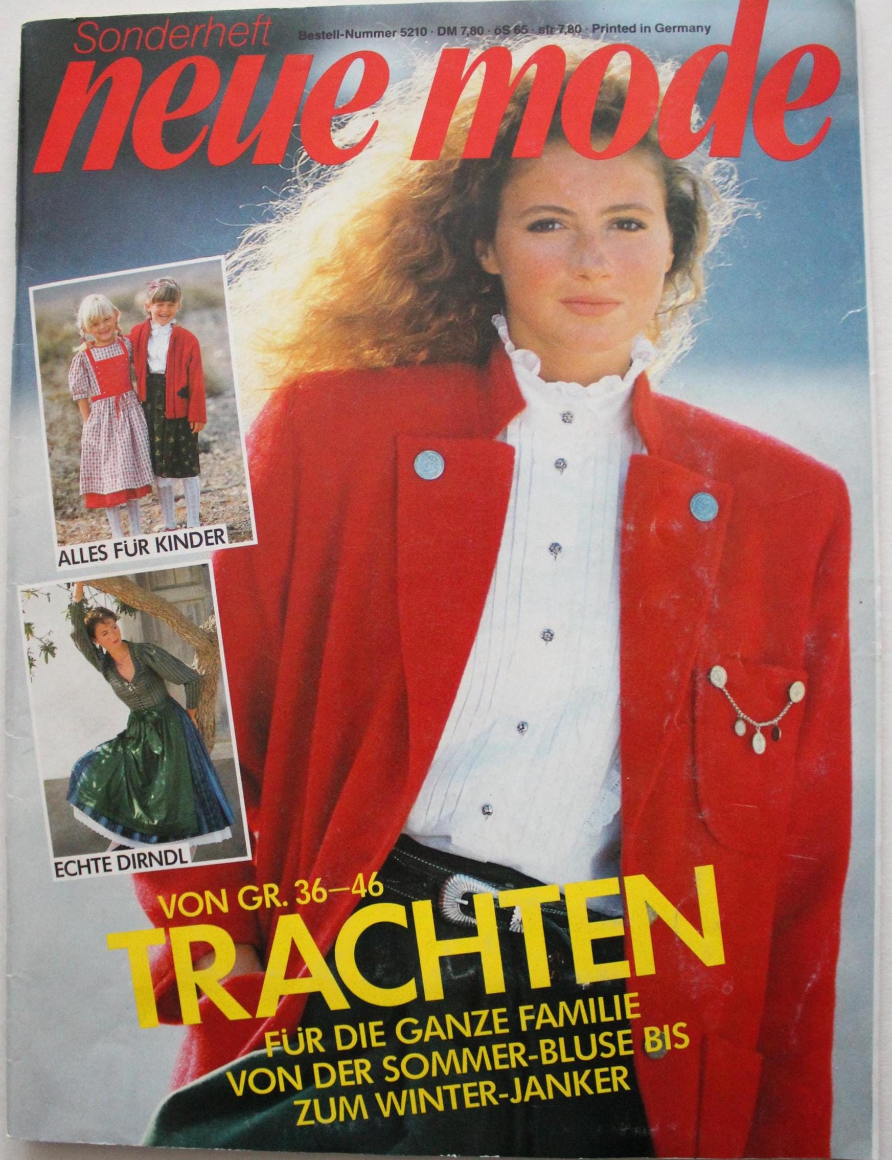 Magazine Burda Moden Printemps 1987 - Jolies Couleurs, Vacances Voyages - Occasion