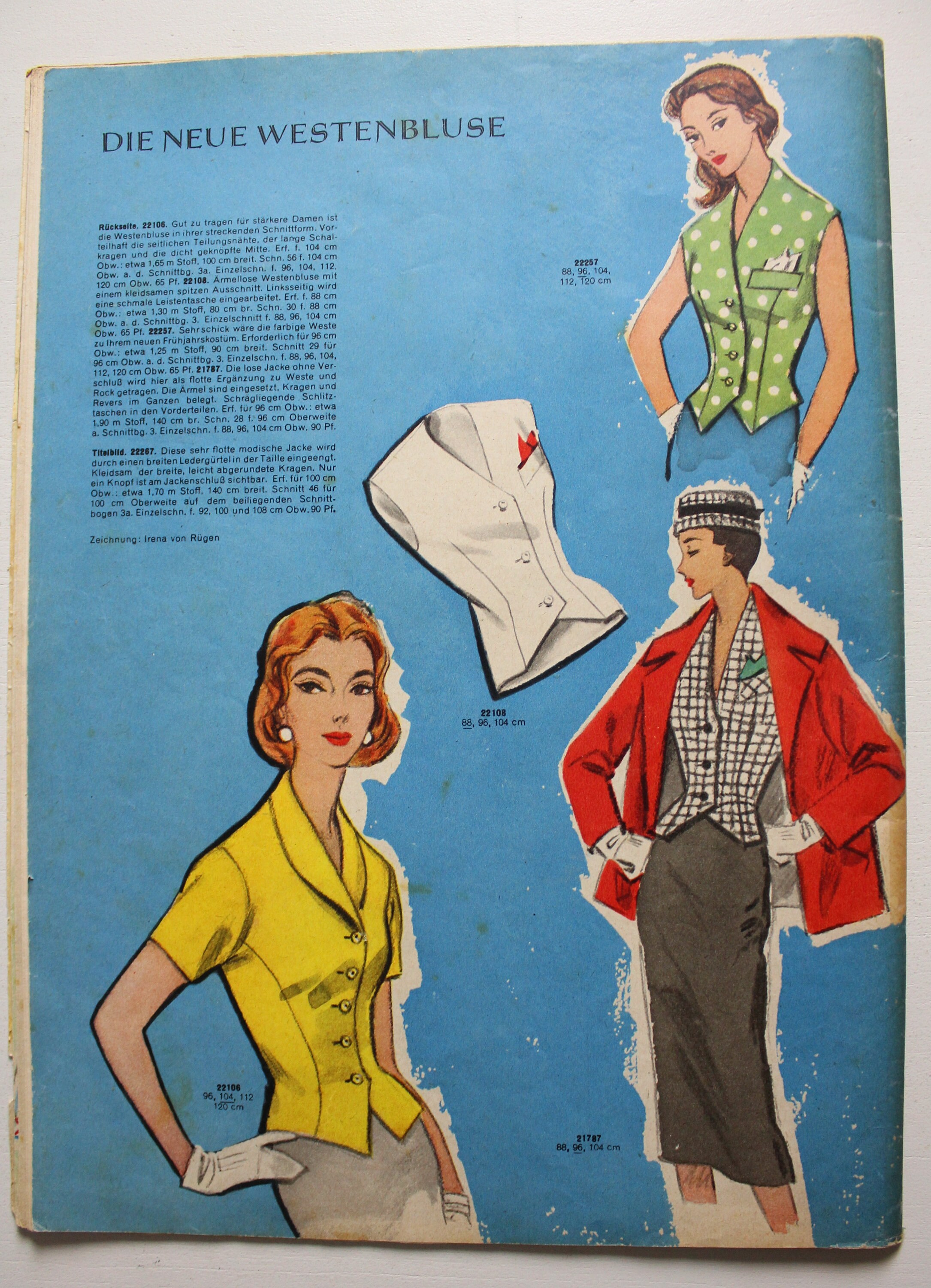 Practical Fashion Issue 3 / 1957, Fashion Magazine With Pattern