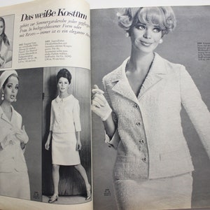 Burda Moden 5/ 1967 instructions, cutting sheets, fashion magazine, fashion booklet, sewing magazine, fashion magazine image 7