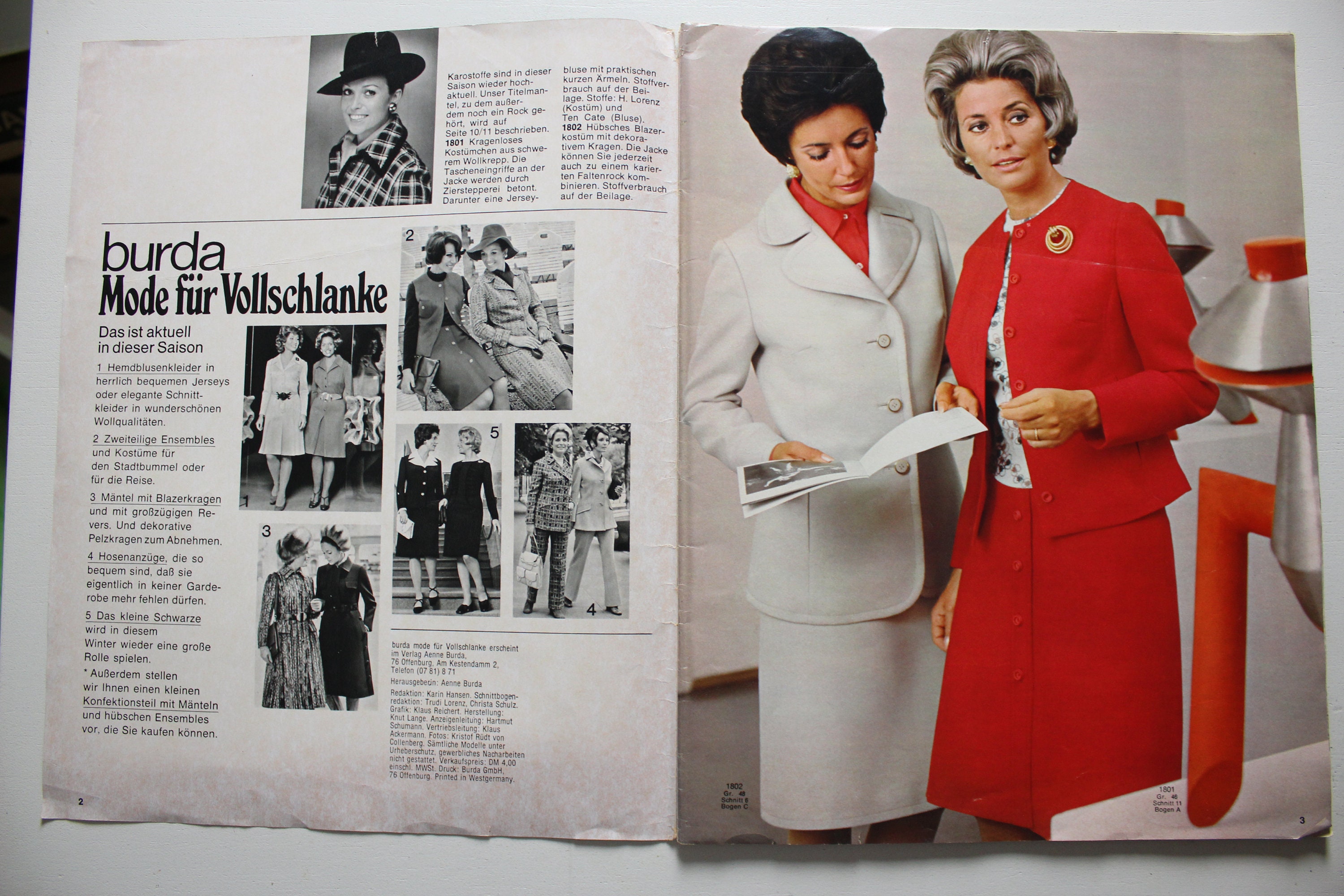 1970~1980 BURDA international １４冊セット 1970~1980 BURDA international 14冊セット