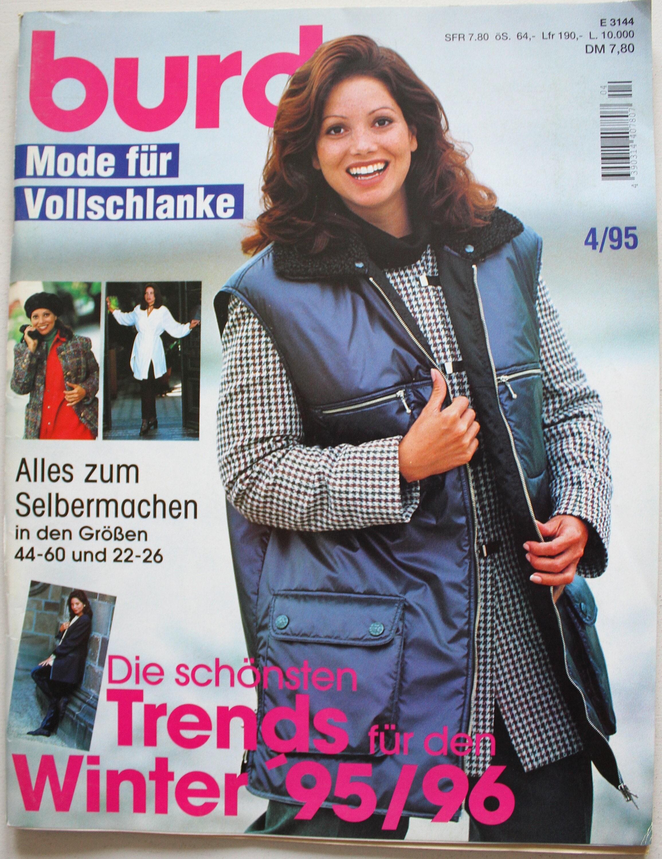 Magazine Burda Couture Vintage Juin 1995 - 53 Modèles, Langue Allemande, Occasion