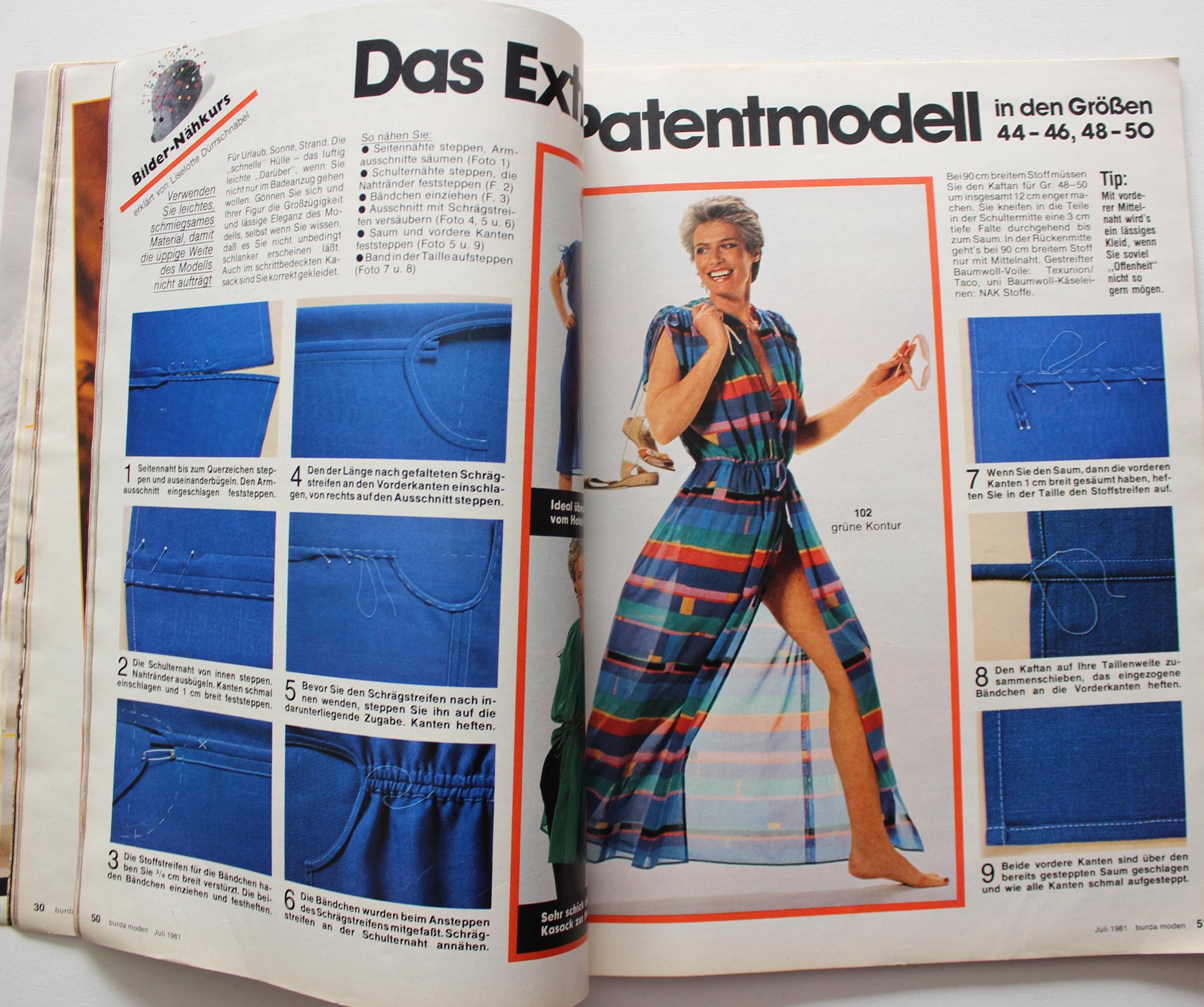 1970~1980 BURDA international １４冊セット 1970~1980 BURDA international 14冊セット 1970~1980 BURDA