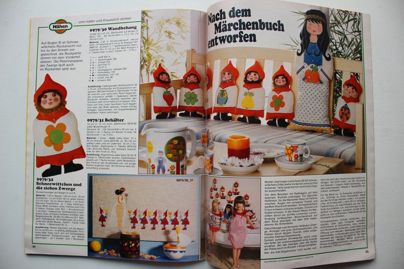 Burda needlework booklet 9/1979 instructions, sheets, fashion magazine, fashion magazine, sewing magazine, fashion magazine image 8