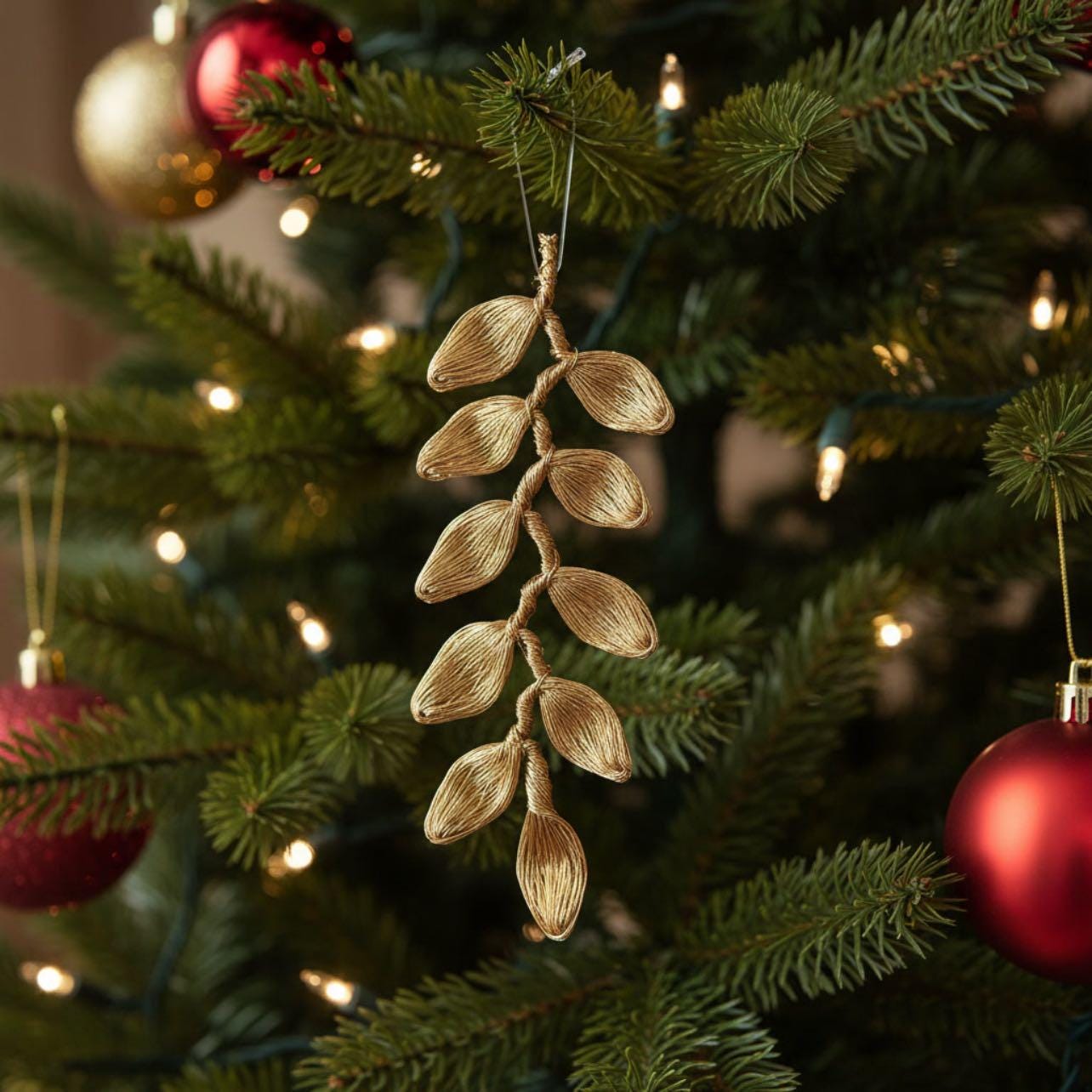 Glitter - Zilver - Katoen - Kerstversiering kopen? | Korting tot 50