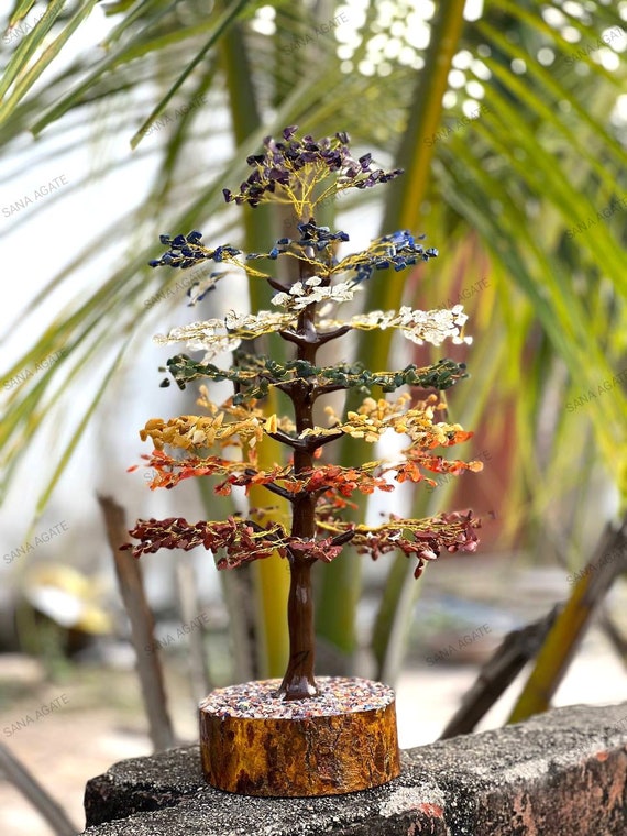 Albero di cristallo di quarzo giallo Feng Shui - Italia