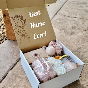 Nurse Gift, Nurse Self-Care Gift, Nurses Week Gift, Nurses Day Gift, Nurse Birthday Gift, RN gift, LVN gift, Spa Box Gift