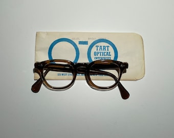 Vintage Tart Optical Arnel 46-22 Marrón Humo