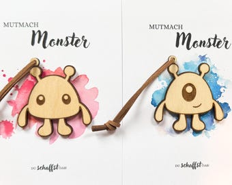 Mutmach Monster für Kindergartenkinder und Schulanfänger und für alle die eine Portion „Mut“ to go brauchen.
