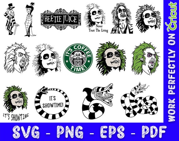 Beetlejuice SVG Bundle Beetlejuice Vector Beetlejuice Logo - Etsy
