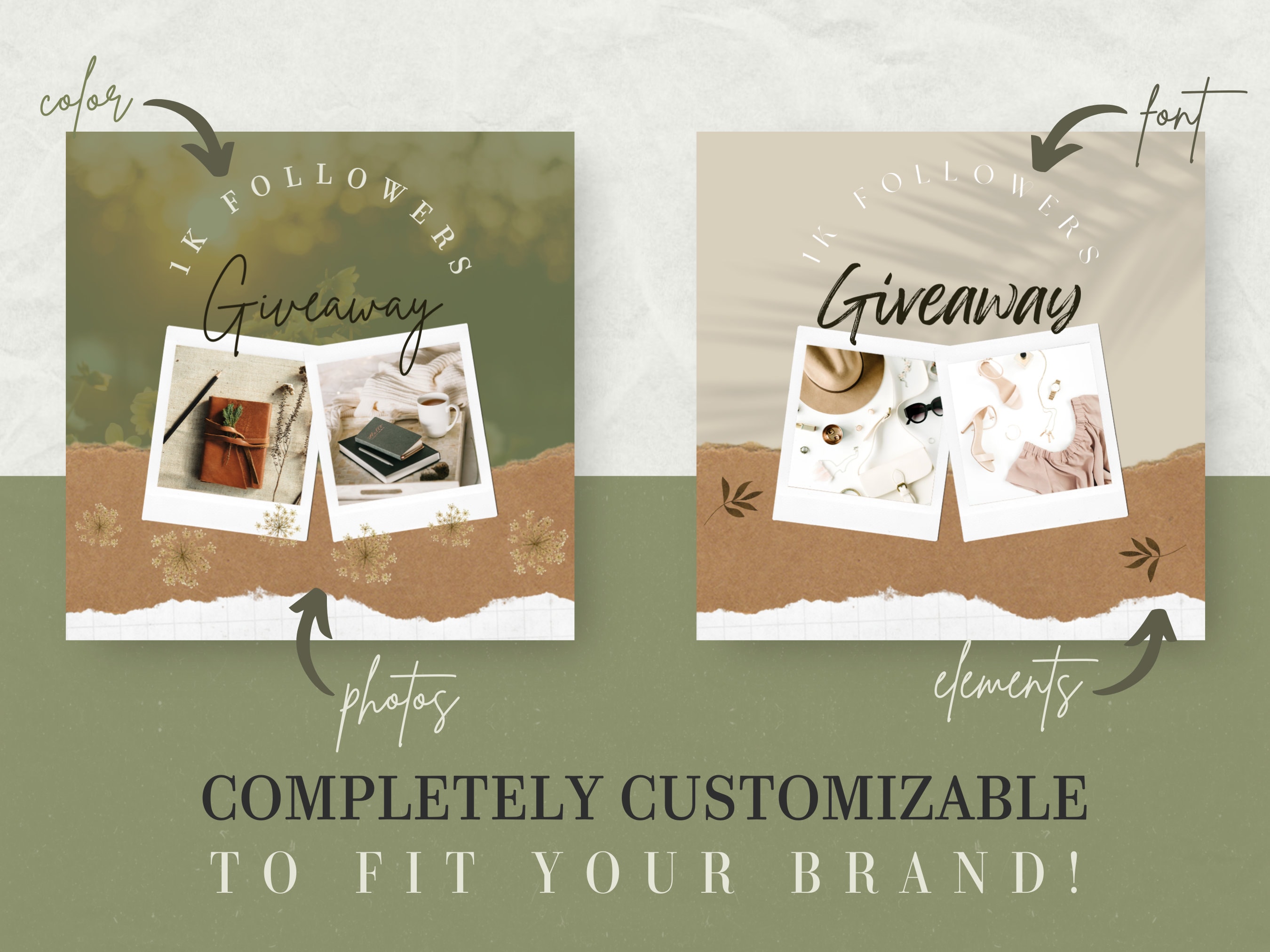 40 Instagram Post Story Canva Templates Woodland Writer Instagram ...