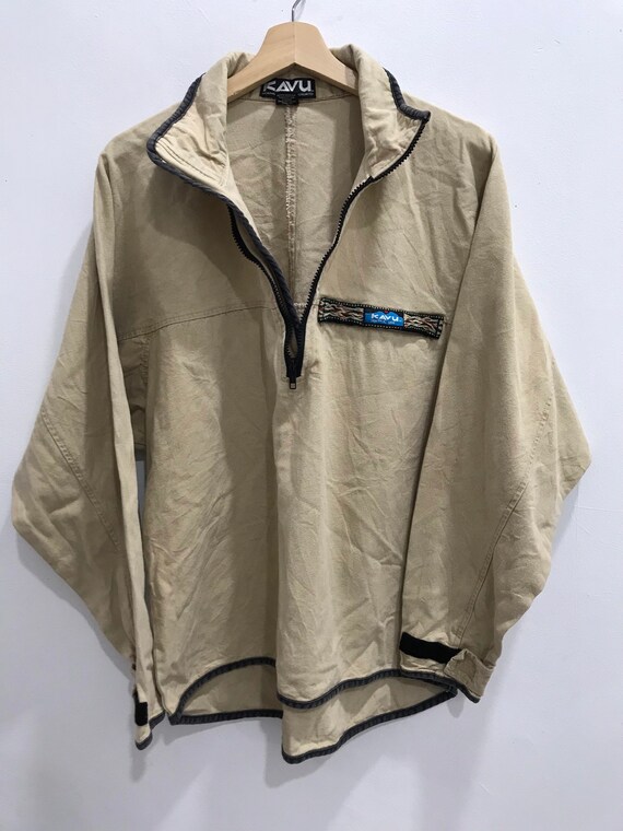 Vintage Kavu Half Zip Duck Canvas 