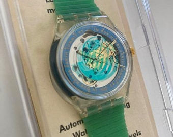Swatch Watch 1991 Automatic Time to Move SAK102